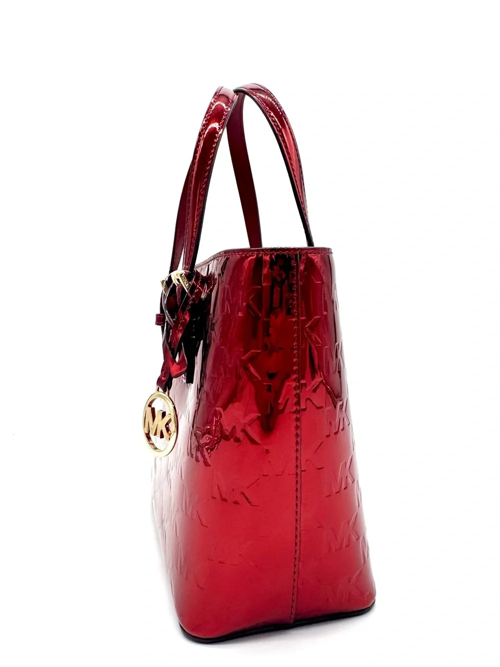 Michael Kors Jet Set Travel XS TZ Tote Bag Cherry